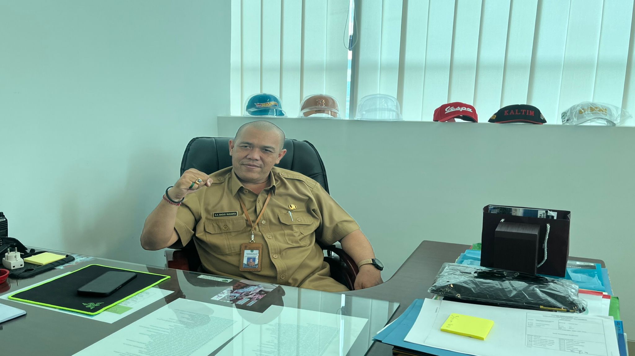Kepala Bidang Pembudayaan Olahraga Dinas Pemuda dan Olahraga (Dispora) Kaltim, AA Bagus Saputra Sugiarta