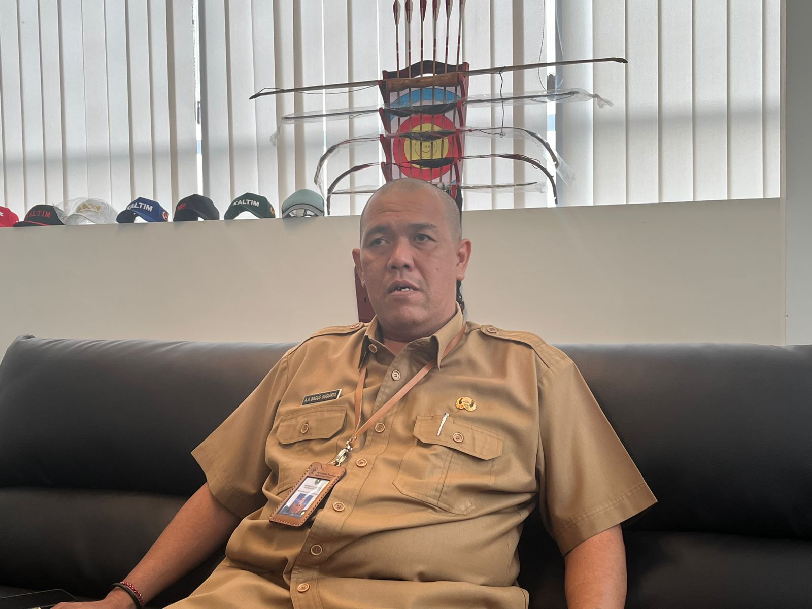 Kepala Bidang Pembudayaan Olahraga Dinas Pemuda dan Olahraga (Dispora) Kaltim, AA Bagus Saputra Sugiarta