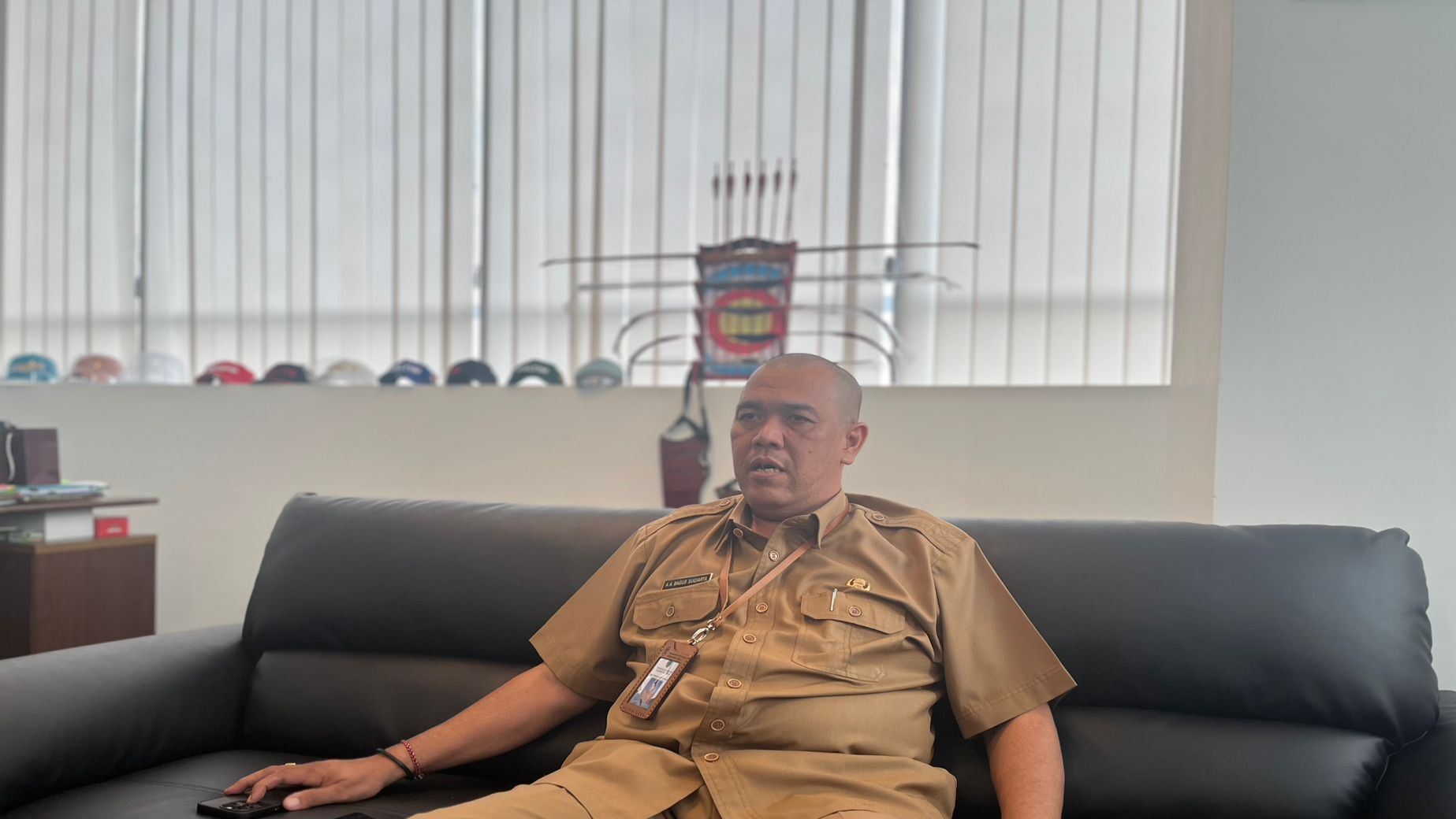 Kabid Pemberdayaan Olahraga Dispora Kaltim, AA Bagus Saputra Sugiarta