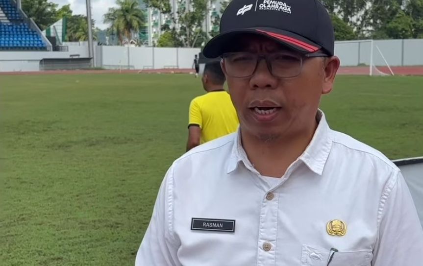 Kabid Peningkatan Prestasi Olahraga Dispora Kaltim, Rasman Rading (foto : Dok. Rasman Rading)