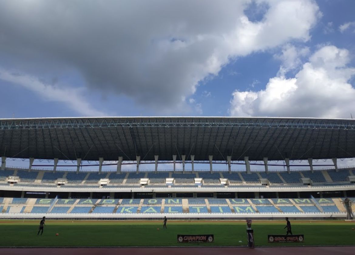 Stadion Utama Kaltim di Palaran