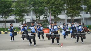 Tim Dinas Pemuda dan Olahraga (Dispora) Drumband Corp (DDC) yang mewakili Kalimantan Timur (Kaltim) akan berlaga pada Piala Raja Hamengku Buwono X 2024 di Yogyakarta (foto : Dispora Kaltim)