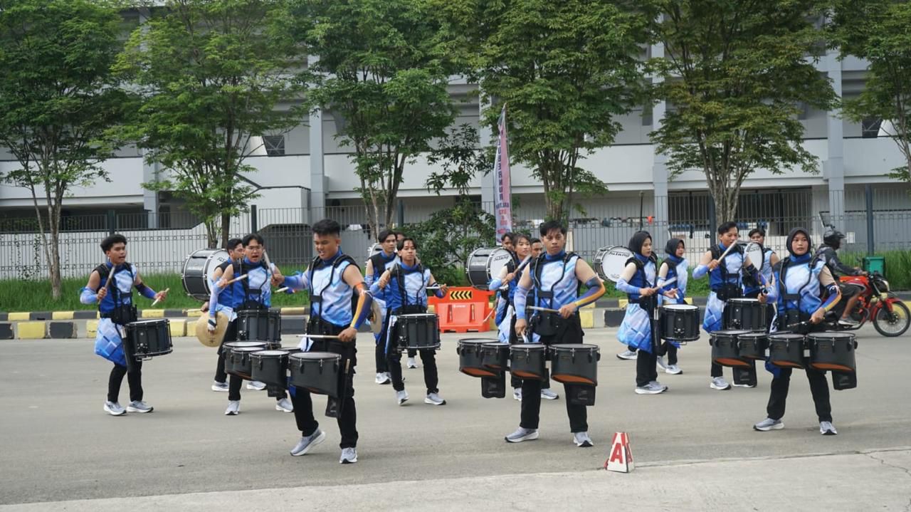 Tim Dinas Pemuda dan Olahraga (Dispora) Drumband Corp (DDC) yang mewakili Kalimantan Timur (Kaltim) akan berlaga pada Piala Raja Hamengku Buwono X 2024 di Yogyakarta (foto : Dispora Kaltim)