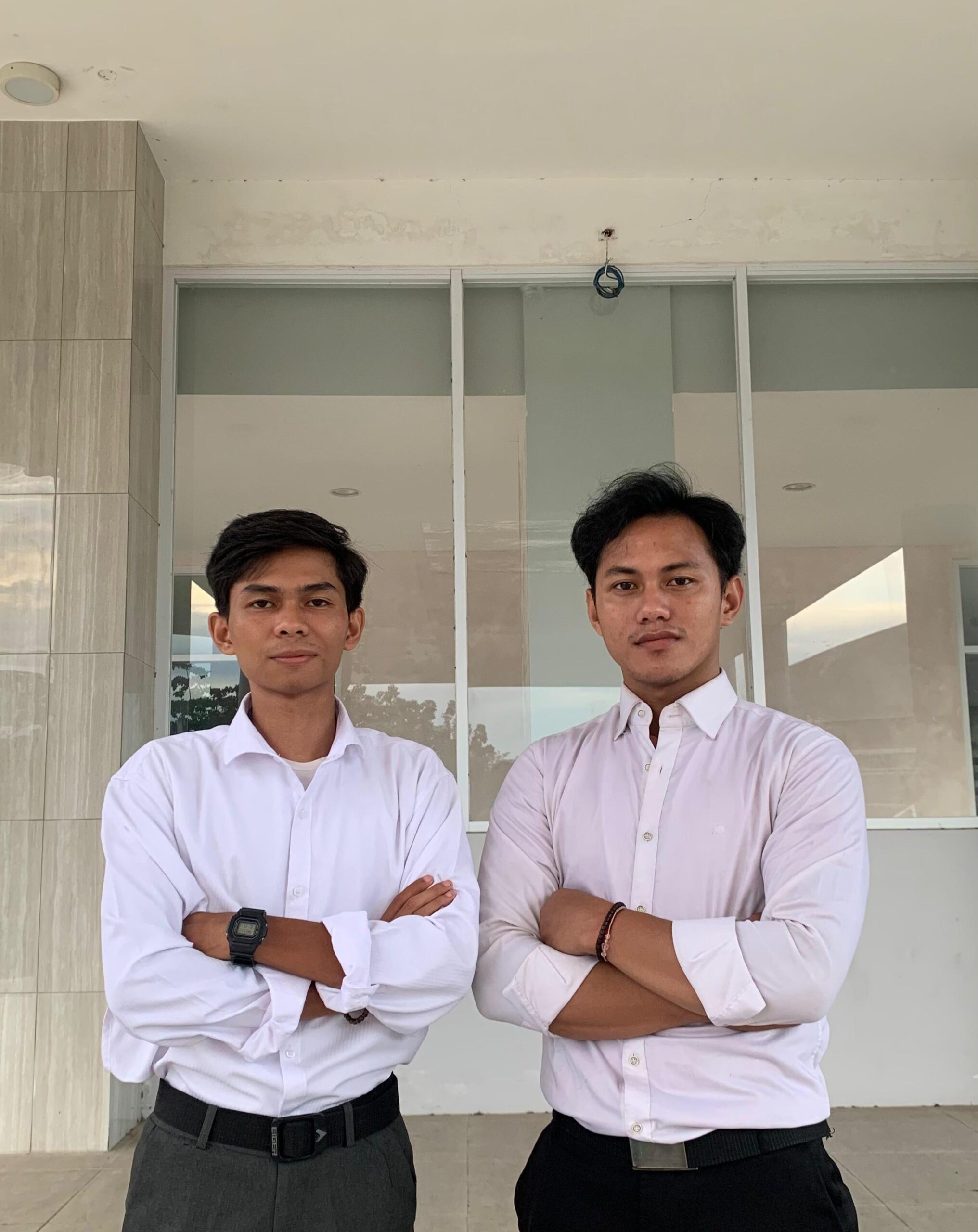 Muhammad Jamil Nur (kiri) sebagai presiden BEM FISIP UNMUL terpilih dan M. Aji Davala I (kanan) Sebagai Wakil Presiden BEM FISIP Terpilih