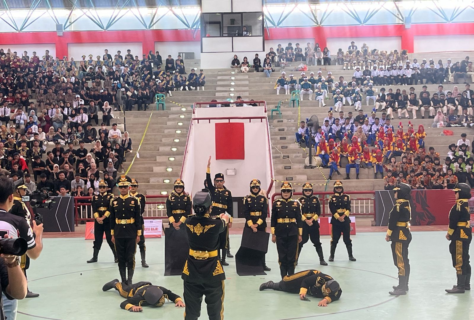 Partisipasi salah satu SMA d Kutai Kartanegara