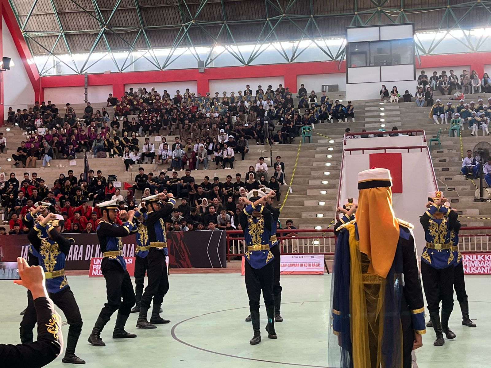 Penampilan salah satu peserta LKBB se-Kaltim. (Foto: MF/Sinarkaltim.id)