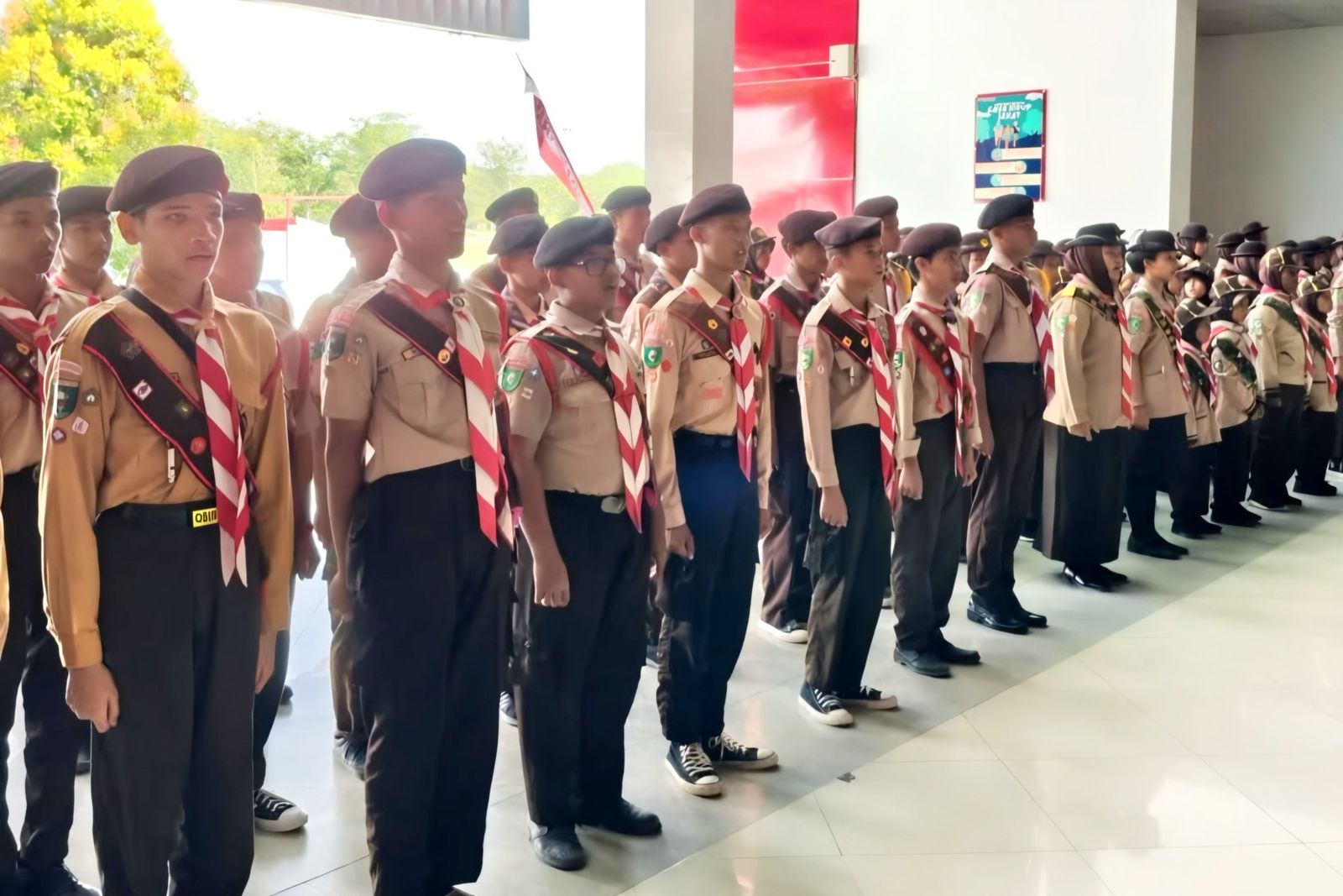 Pemuda-pemuda Kukar yang akan meneruskan tonggak pramuka berprestasi. (Foto: Pramuka Kukar/Sinarkaltim.id)