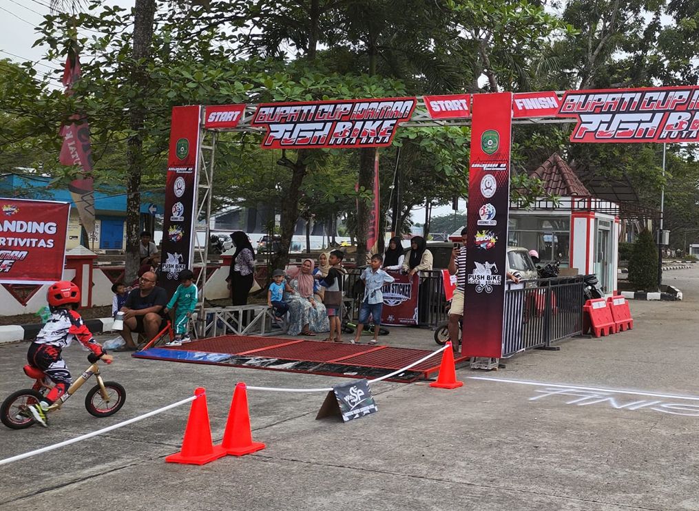 ilustrasi push bike yang merupakan olahraga untuk anak-anak yang sedang digodok untuk pembibitan atlet dikemudian hari. (Foto: HO-DokumentasiPribadi/Sinarkaltim.id)