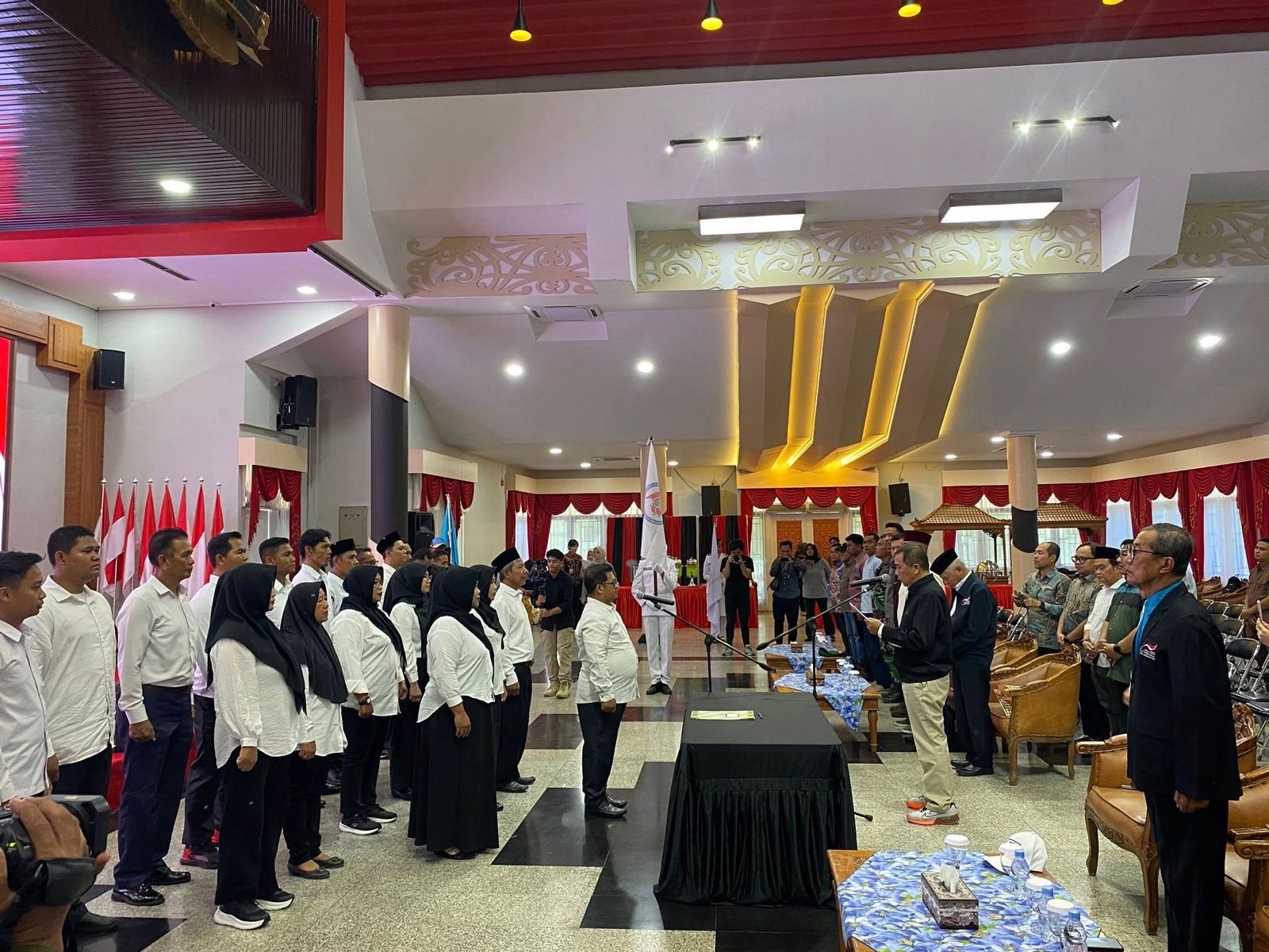 Pelantikan Bapopsi dan NPCI Kukar. (Foto: DokumentasiPribadi/Sinarkaltim.id)
