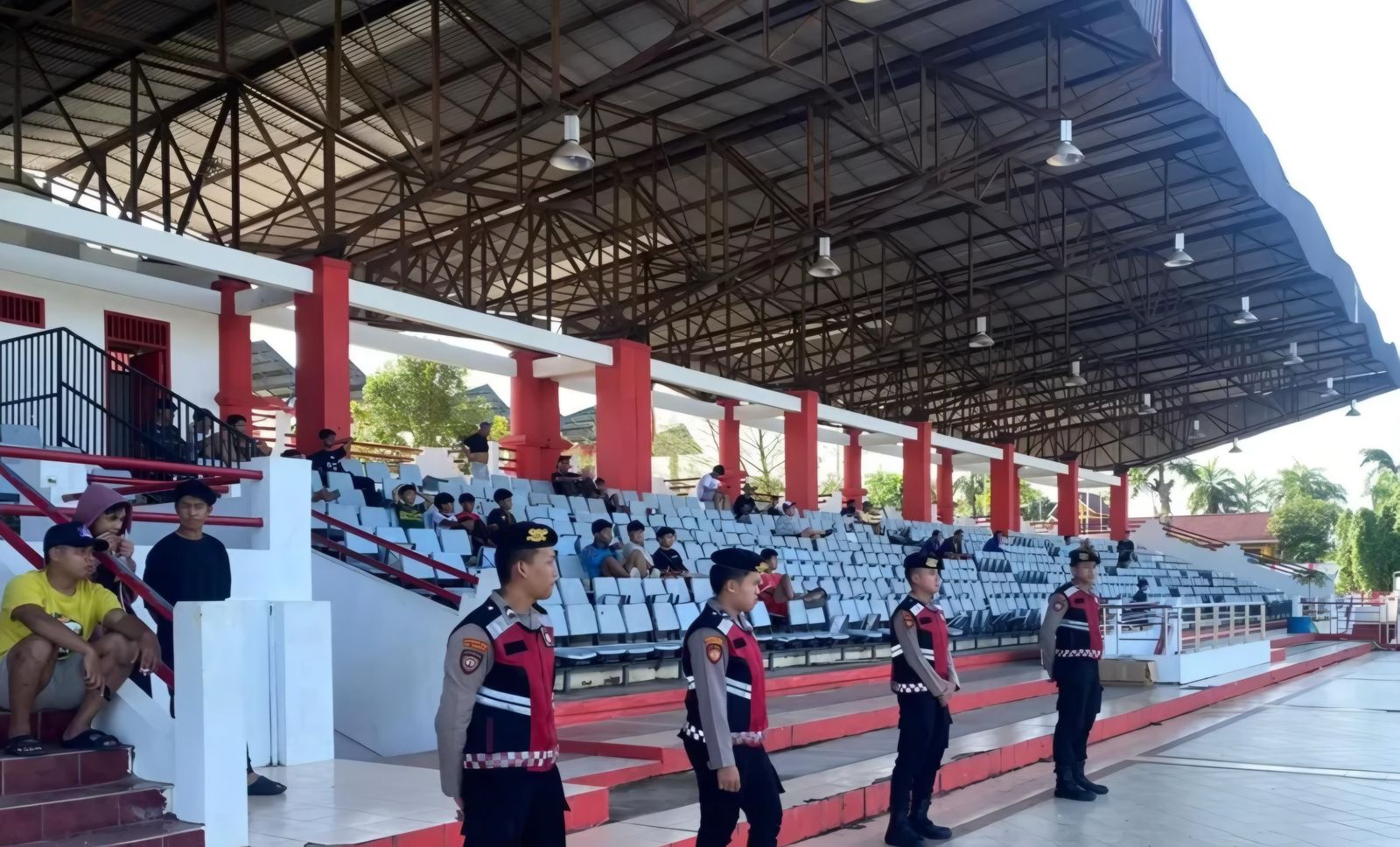 Keadaan stadion Rondong Demang kini. (Foto: HO-DokumentasiPribadi/Sinarkaltim.id)