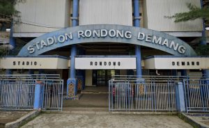 komplek stadion rondong demang yang akan dibangun gedung 3 lantai. (Foto: MF/Sinarkaltim.id)