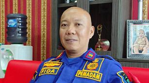 Kepala Dinas Pemadam Kebakaran dan Penyelamatan (Disdamkartan) Kutai Kartanegara (Kukar), Fida Hurasani (istimewa)