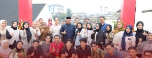 Bupati Kukar Edi Damansyah ketika meresmikan asrama mahasiswa di Yogyakarta (Foto : Prokom Kukar)