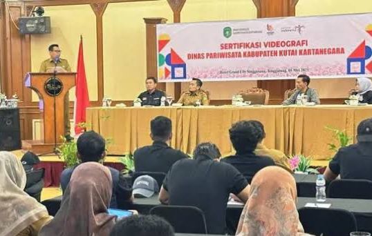 Sertifikasi Videografi oleh Dispar Kukar