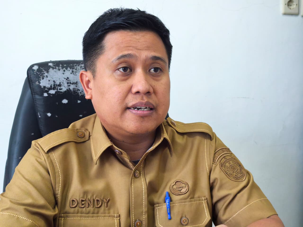 Kepala Distransnaker Kukar, Dendy Irwan Fahriza.