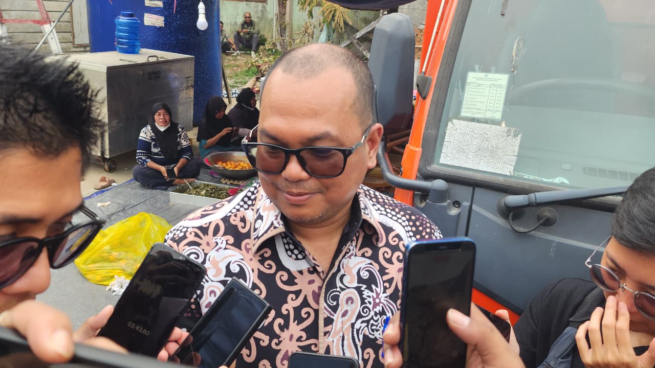 Kepala Disperkim Kukar, Muhammad Aidil.
