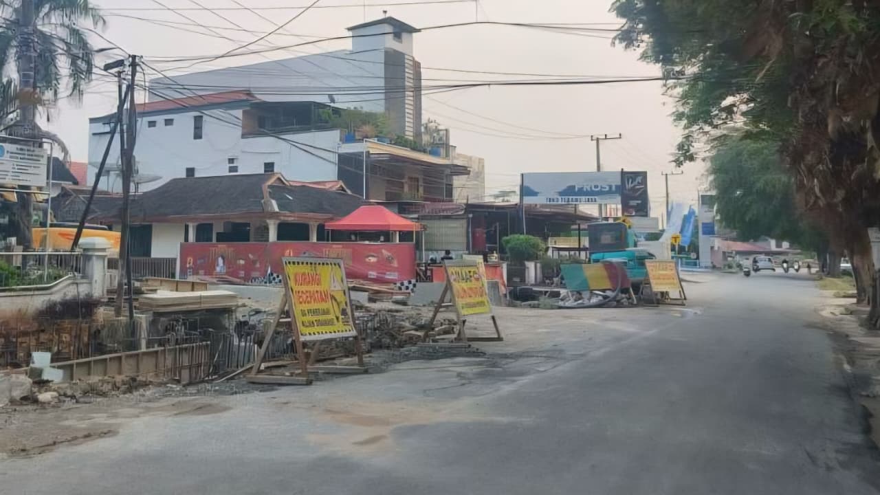 Situasi Jalan Muso Bin Salim, Tenggarong.