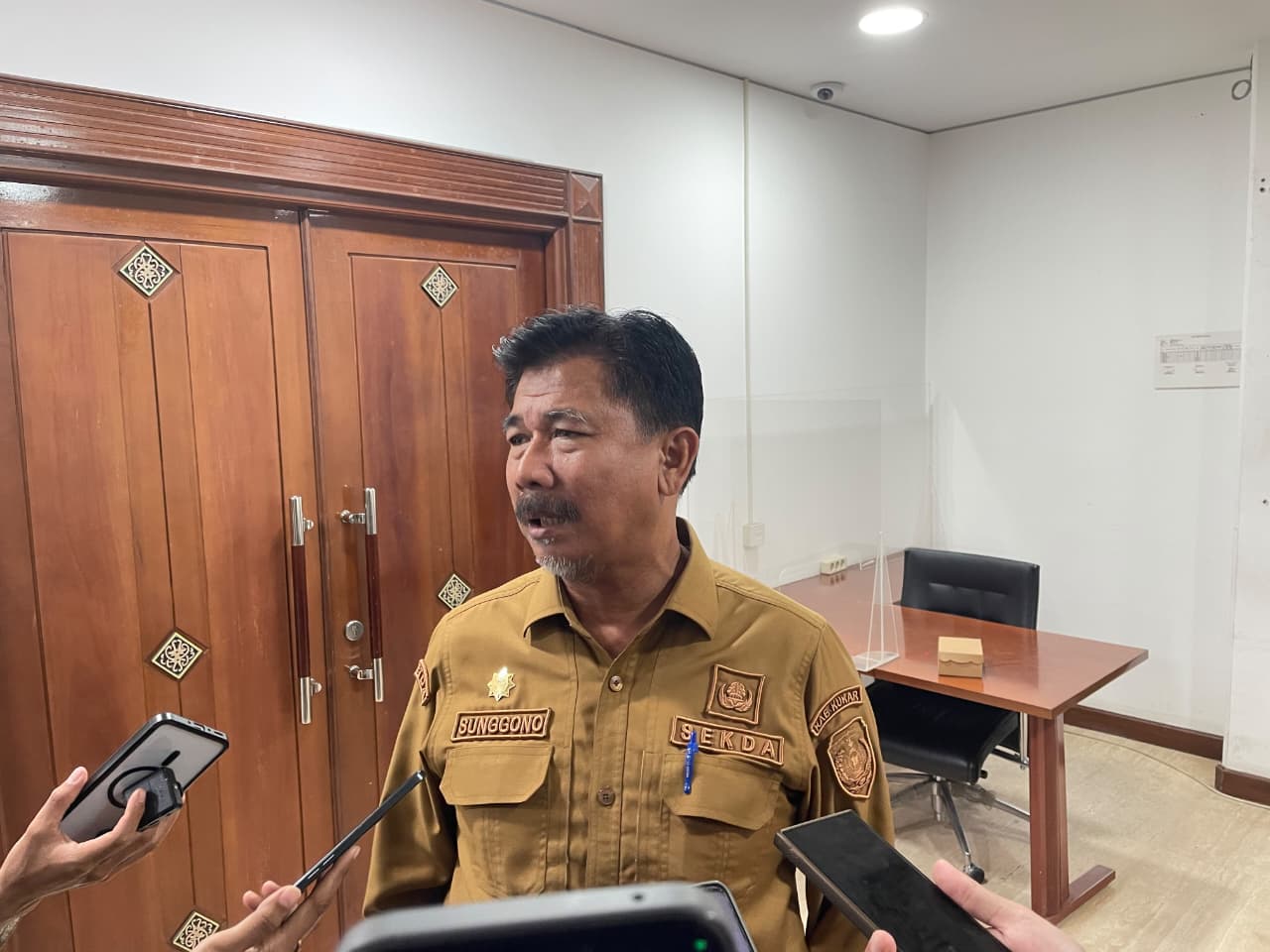 Sekda Kukar, Sunggono.