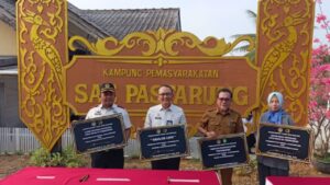 Momen Penandatanganan kegiatan pengembangan SAE Pastarung.